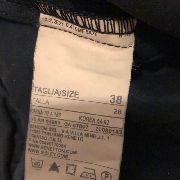 Wide leg pants from ITALY - size 28 - Picture 4 of 4